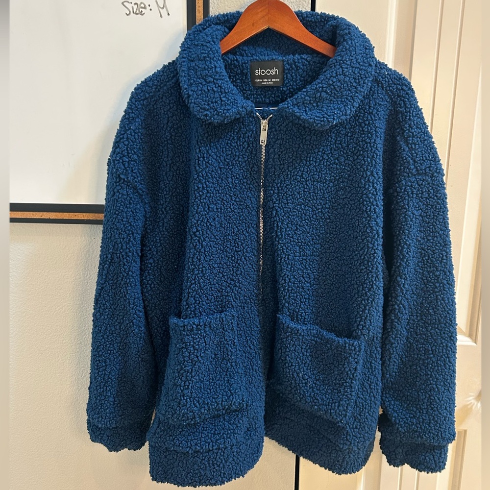 Blue Sherpa Jacket